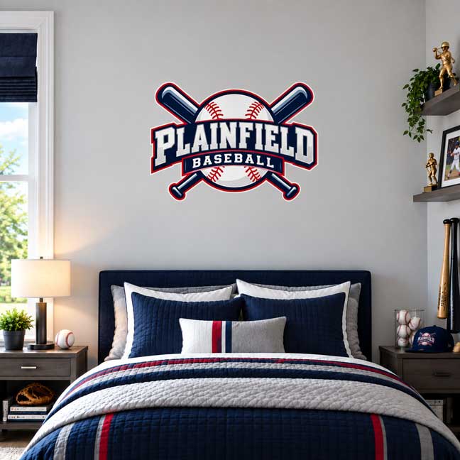 Die Cut Wall Logo