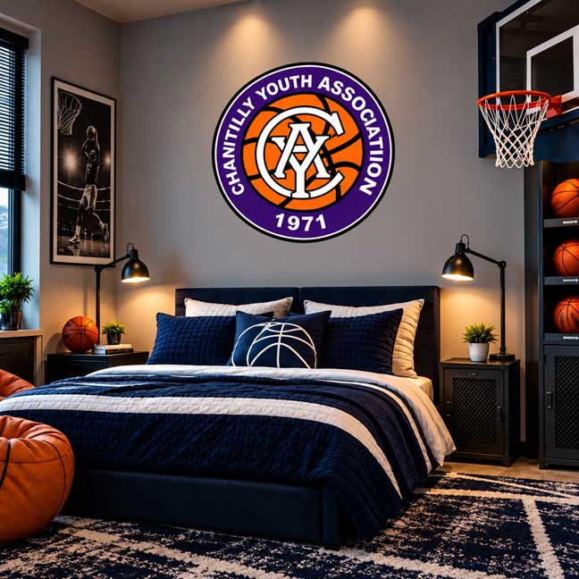 Die Cut Wall Logo