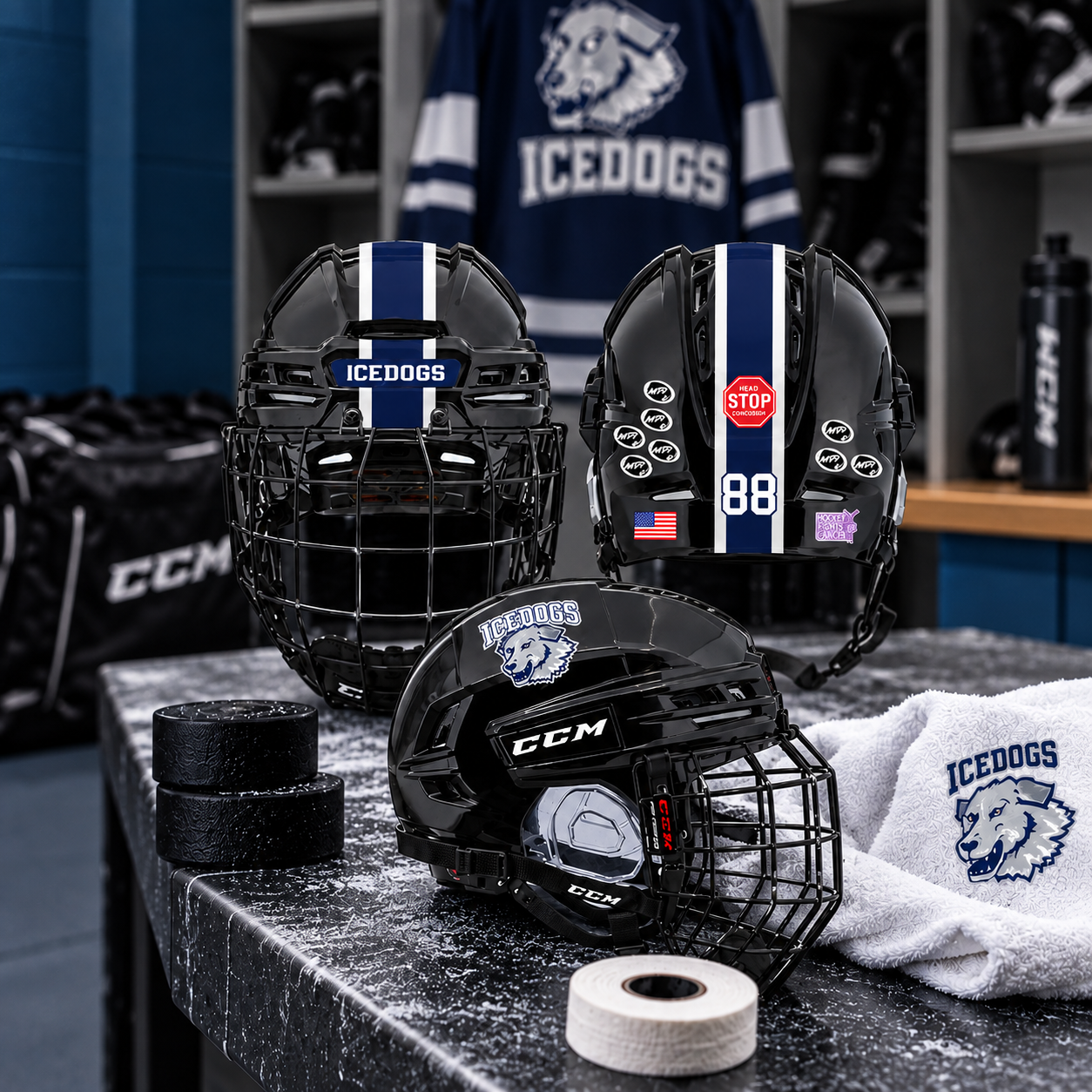 Helmet Stickers