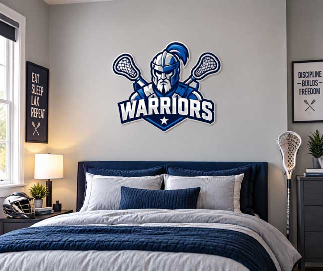 Die Cut Wall Logo