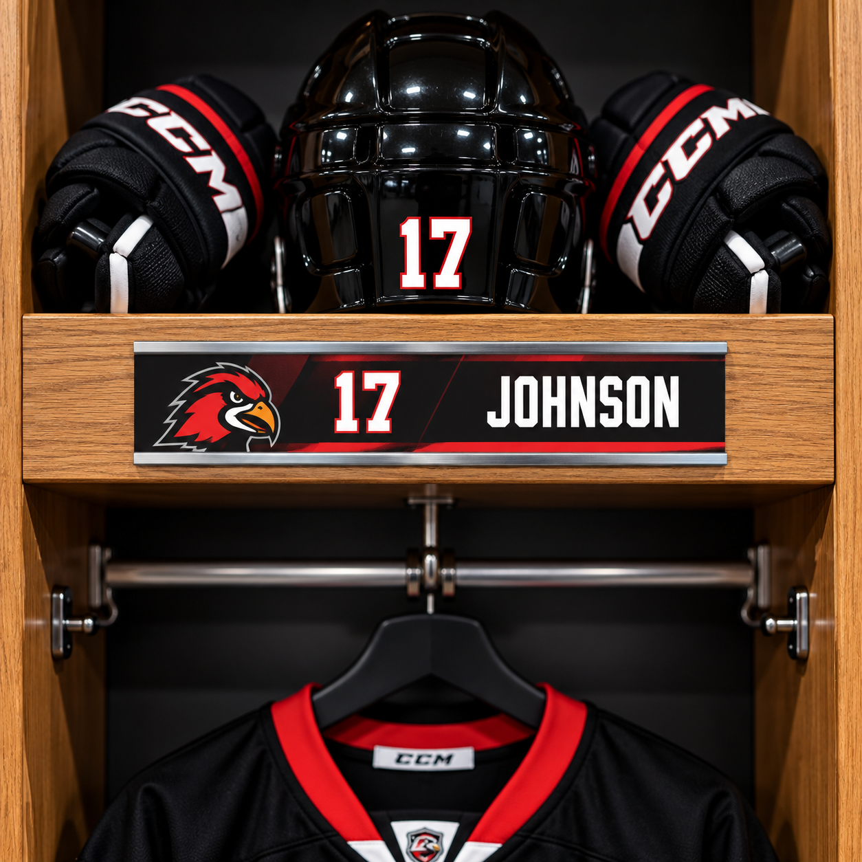 Locker Name Plates