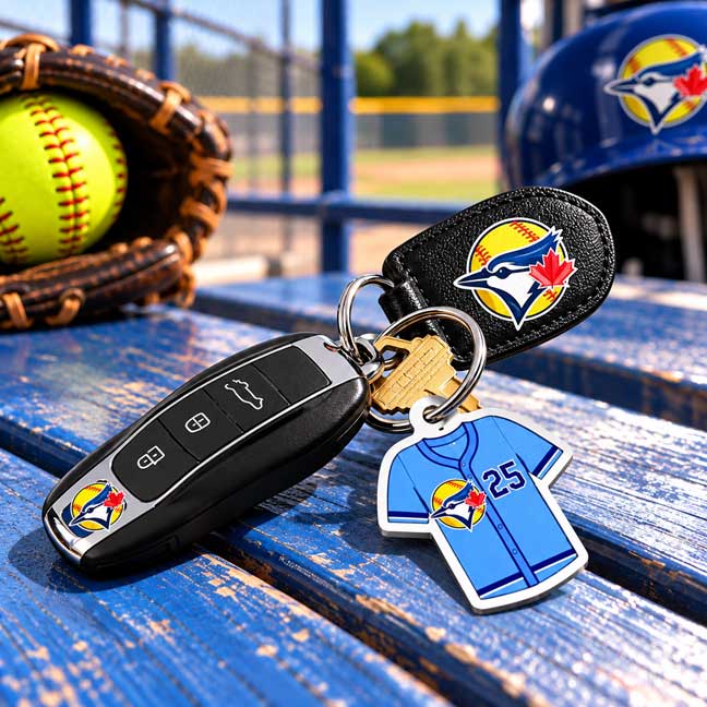 Softball Keychains